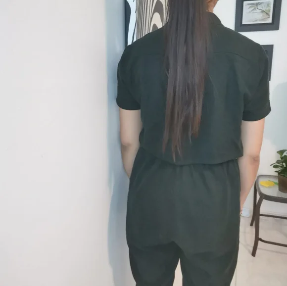 Lush Jumpsuit green Size S - Picture 3 of 11